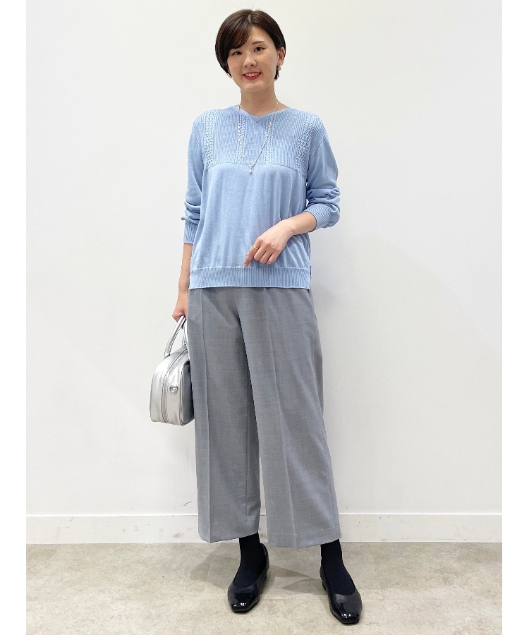 SALE／WEB限定カラーあり／洗える】薄手ホールガーメント（R