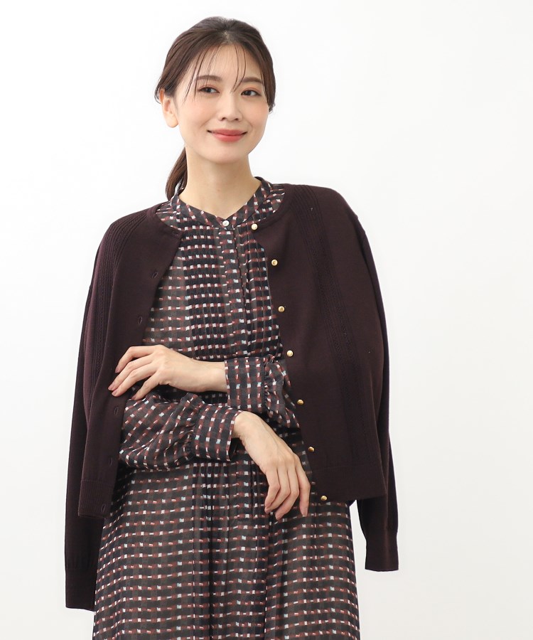 セール】 【SALE／WEB限定カラーあり／洗える／アンサンブル