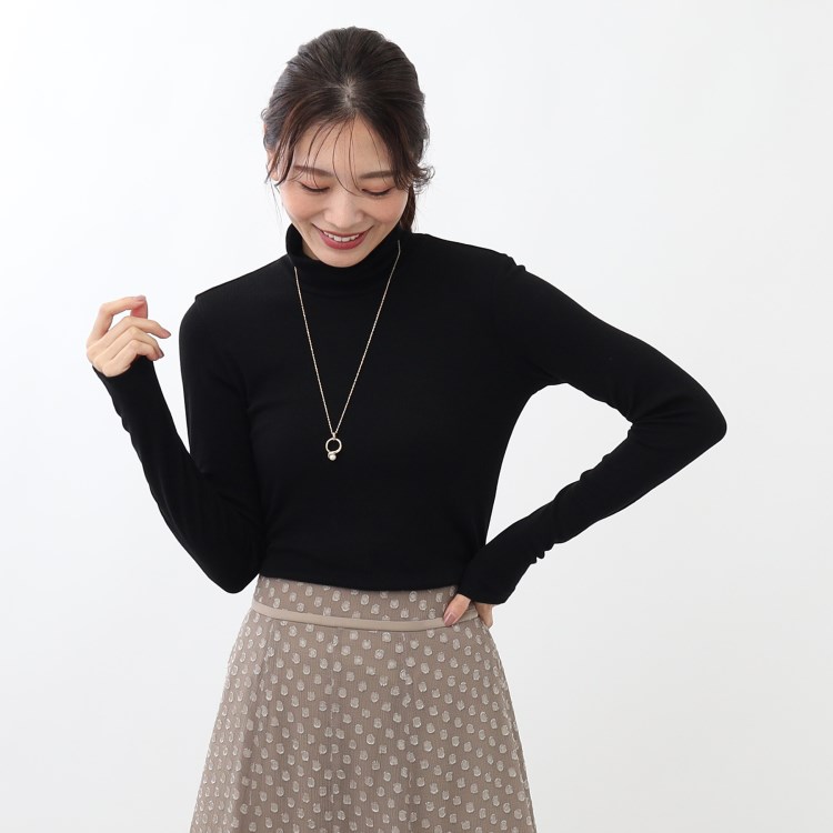 リフレクト(Reflect)の【洗える】タートルネックプルオーバー カットソー