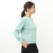 リフレクト(Reflect)の【大人気ニットに新色登場！マイカラニット+／細見え／WEB限定カラーあり／マシンウォッシュ可／選べる19色】プリーツスリーブニット42