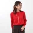 リフレクト(Reflect)の【大人気ニットに新色登場！マイカラニット+／細見え／WEB限定カラーあり／マシンウォッシュ可／選べる19色】プリーツスリーブニット48