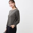 リフレクト(Reflect)の【大人気ニットに新色登場！マイカラニット+／細見え／WEB限定カラーあり／マシンウォッシュ可／選べる19色】プリーツスリーブニット93