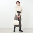 リフレクト(Reflect)の【E‐QUALITY／手洗い可】スタンドカラーブラウス1