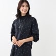 リフレクト(Reflect)の【SALE／マシンウォッシュ可／セットアップ可】マーブルドットブラウス18