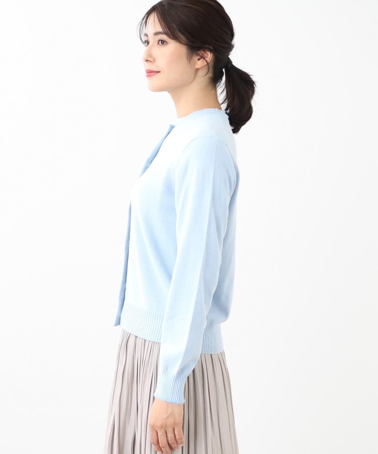 リフレクト(Reflect)の【WEB限定カラーあり／洗える／アンサンブル】パール調刺繍ニット＋カーディガン27