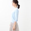 リフレクト(Reflect)の【WEB限定カラーあり／洗える／アンサンブル】パール調刺繍ニット＋カーディガン35