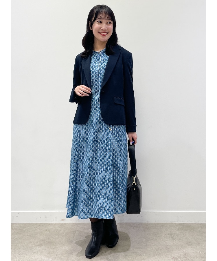 WEB限定カラーあり/マシンウォッシュ可】幾何柄プリント WEB限定カラーあり/マシンウォッシュ可】幾何柄プリント