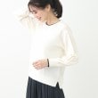 リフレクト(Reflect)の【春SALE／E‐QUALITY】ボートネックニット＋スヌードセット1