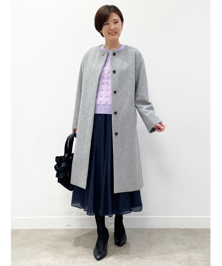 リフレクト(Reflect)の【WEB限定カラーあり／手洗い可】フェザーヤーンニット8