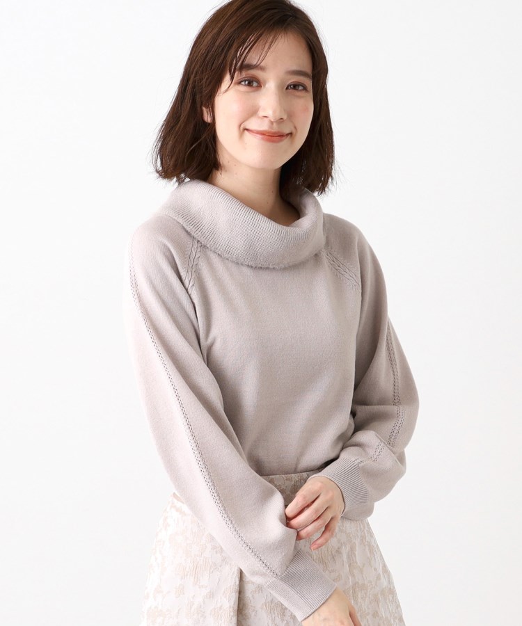 「新商品」に関するプレスリリース 春SALE／手洗い可】華やかオフタートルニット（ニット/セーター ニット+セーター