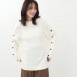 リフレクト(Reflect)の【WEB限定カラーあり／手洗い可】ハイネックチュニック丈ニット12