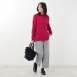 リフレクト(Reflect)の【WEB限定カラーあり／手洗い可】ハイネックチュニック丈ニット25
