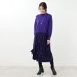リフレクト(Reflect)の【春SALE／WEB限定カラーあり／手洗い可】バイカラードッキングニットワンピース14