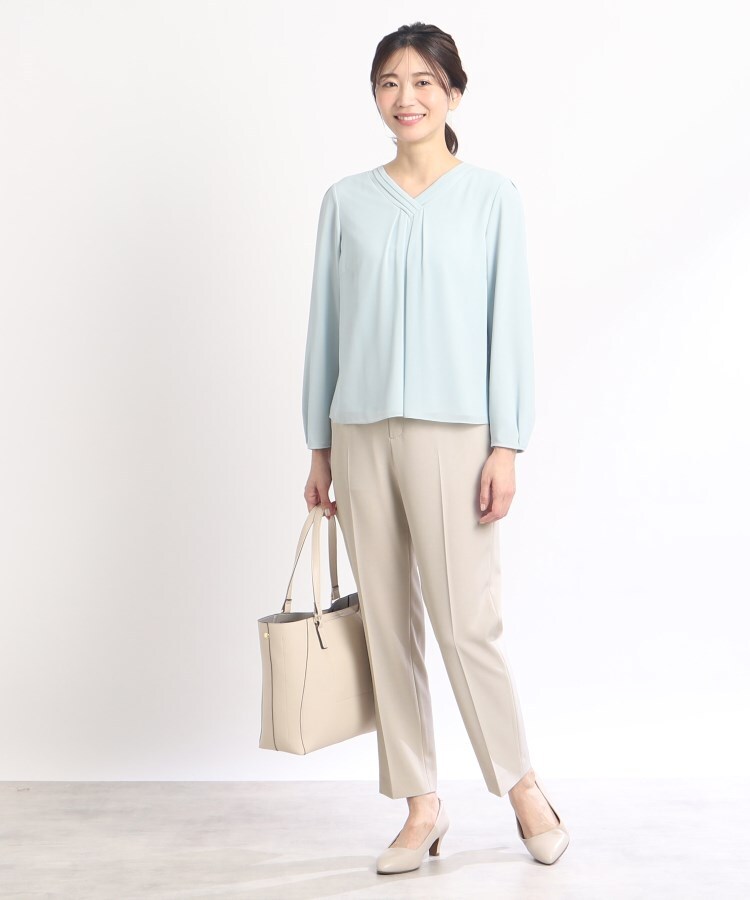 リフレクト(Reflect)の【SALE/WEB限定カラーあり／私のパンツ／洗える】ストレッチテーパードパンツ18