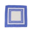 リフレクト(Reflect)の【大判】幾何学柄スカーフ ブルー(192)