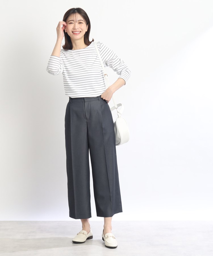 春SALE/WEB限定カラーあり/洗える】キレイめストレートワイド 春SALE/WEB限定カラーあり/洗える】キレイめストレートワイド