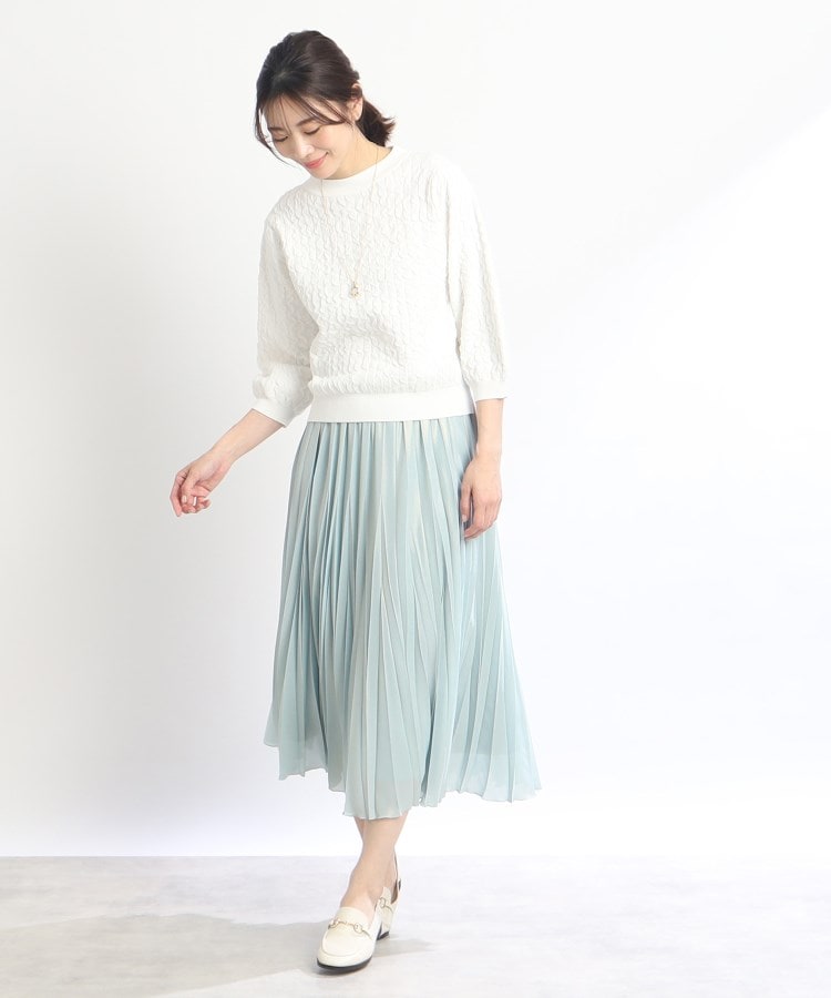 リフレクト(Reflect)の【春SALE/洗える】シャイニーカラープリーツスカート15