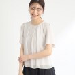 リフレクト(Reflect)の【SALE／マシンウォッシュ可能／UVカット／接触冷感／洗える】ピンタックブラウス13