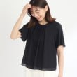 リフレクト(Reflect)の【SALE／マシンウォッシュ可能／UVカット／接触冷感／洗える】ピンタックブラウス17