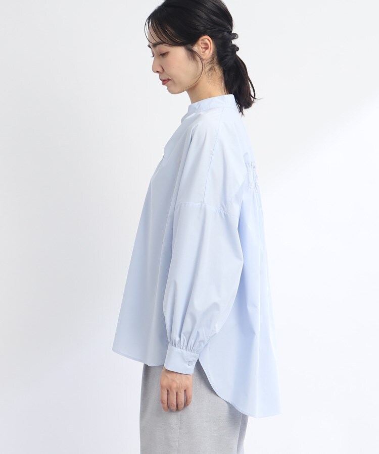 リフレクト(Reflect)の【SALE／E‐QUALITY/洗える】スキッパーシャツブラウス3