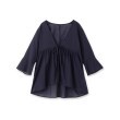 リフレクト(Reflect)の【SALE/E‐QUALITY/セットアイテム／洗える】シアーブラウス＋キャップスリーブTシャツ1