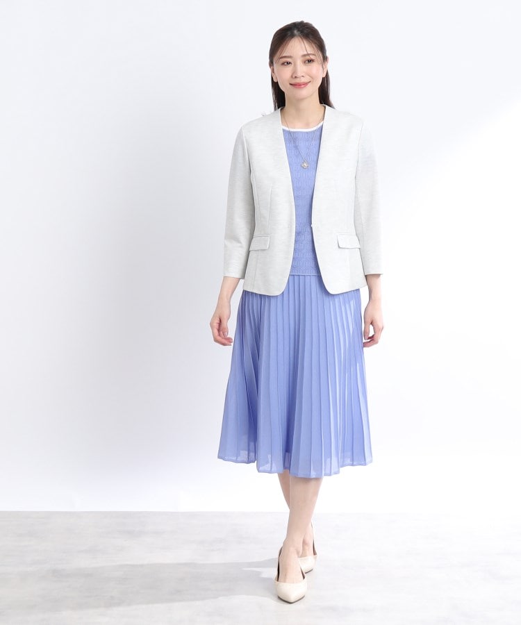 リフレクト(Reflect)の【SALE／匠シリーズ／UVカット／接触冷感／洗える】夏匠ジャケット／ノーカラー13