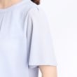 リフレクト(Reflect)の【夏SALE／マシンウォッシュ可能／UVカット／接触冷感】タックディティールブラウス7