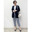 リフレクト(Reflect)の【SALE／WEB限定カラーあり／私のパンツ／マシンウォッシュ可／UVカット／接触冷感】ストレッチテーパードパンツ33