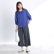 リフレクト(Reflect)の【SALE／着痩せ効果有!／接触冷感／洗える】ストレッチワイドパンツ17
