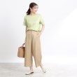 リフレクト(Reflect)の【SALE／着痩せ効果有!／接触冷感／洗える】ストレッチワイドパンツ21