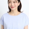 リフレクト(Reflect)の【SALE／マシンウォッシュ可能／UVカット／接触冷感】フレンチスリーブロゴTシャツ5
