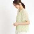 リフレクト(Reflect)の【SALE／人気急上昇♪接触冷感／マシンウォッシュ可】Vネックフラワープリントブラウス9