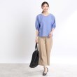 リフレクト(Reflect)の【夏SALE／洗える】ふんわりスリーブデニム風ブラウス11