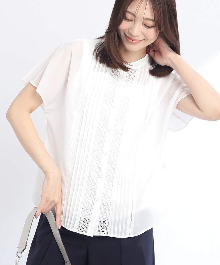 SALE／WEB限定カラーあり／接触冷感／洗える】フロントレース