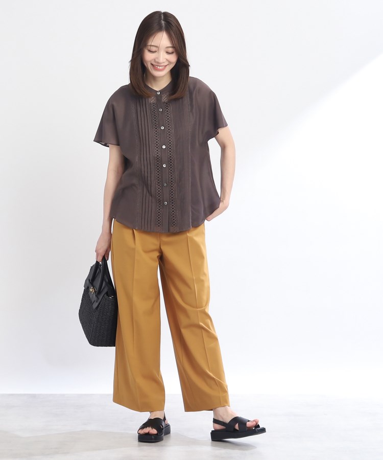 SALE／WEB限定カラーあり／接触冷感／洗える】フロントレース