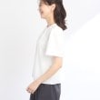 リフレクト(Reflect)の【SALE／接触冷感／洗える／ジャケットインナーにおすすめ】プチバンドカラーブラウス12