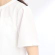 リフレクト(Reflect)の【SALE／接触冷感／洗える／ジャケットインナーにおすすめ】プチバンドカラーブラウス15