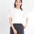リフレクト(Reflect)の【SALE／接触冷感／洗える／ジャケットインナーにおすすめ】プチバンドカラーブラウス6
