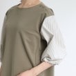 リフレクト(Reflect)の【夏SALE／人気商品の夏バージョン！UVカット／接触冷感／洗える】ストライプスリーブカットソー6