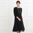 リフレクト(Reflect)の【春SALE／フォーマル/洗える】フロントレースジョーゼットワンピース1