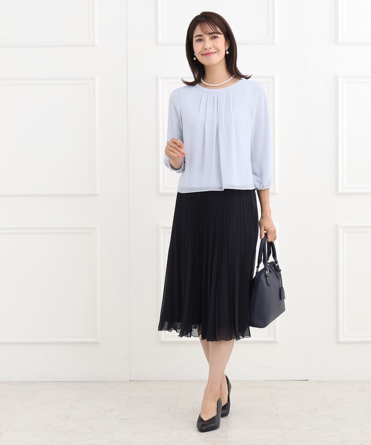 リフレクト(Reflect)の【春SALE/マシンウォッシュ可】ピンタックブラウス18