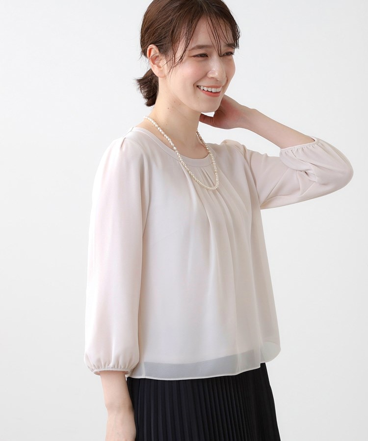 リフレクト(Reflect)の【春SALE/マシンウォッシュ可】ピンタックブラウス26