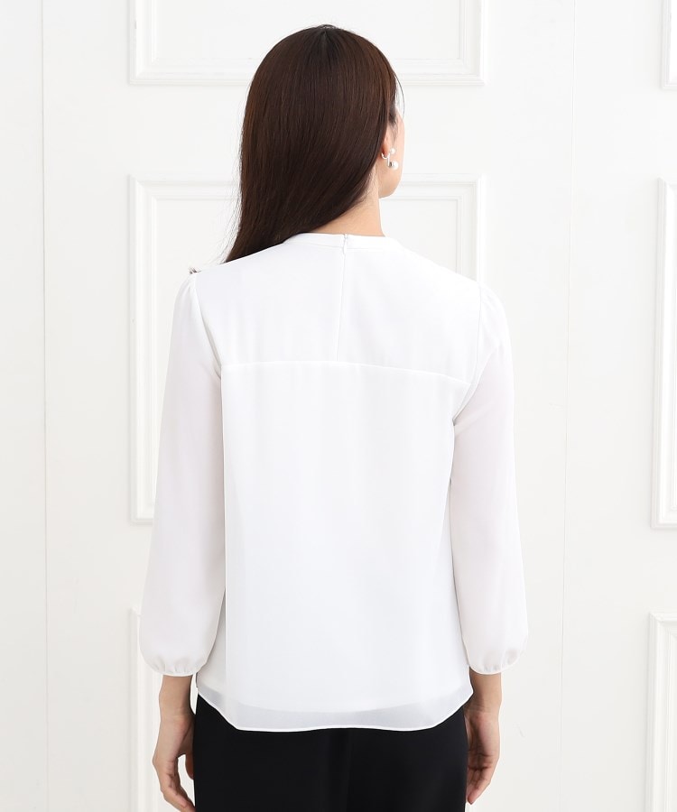 リフレクト(Reflect)の【春SALE/マシンウォッシュ可】フロントレースブラウス21