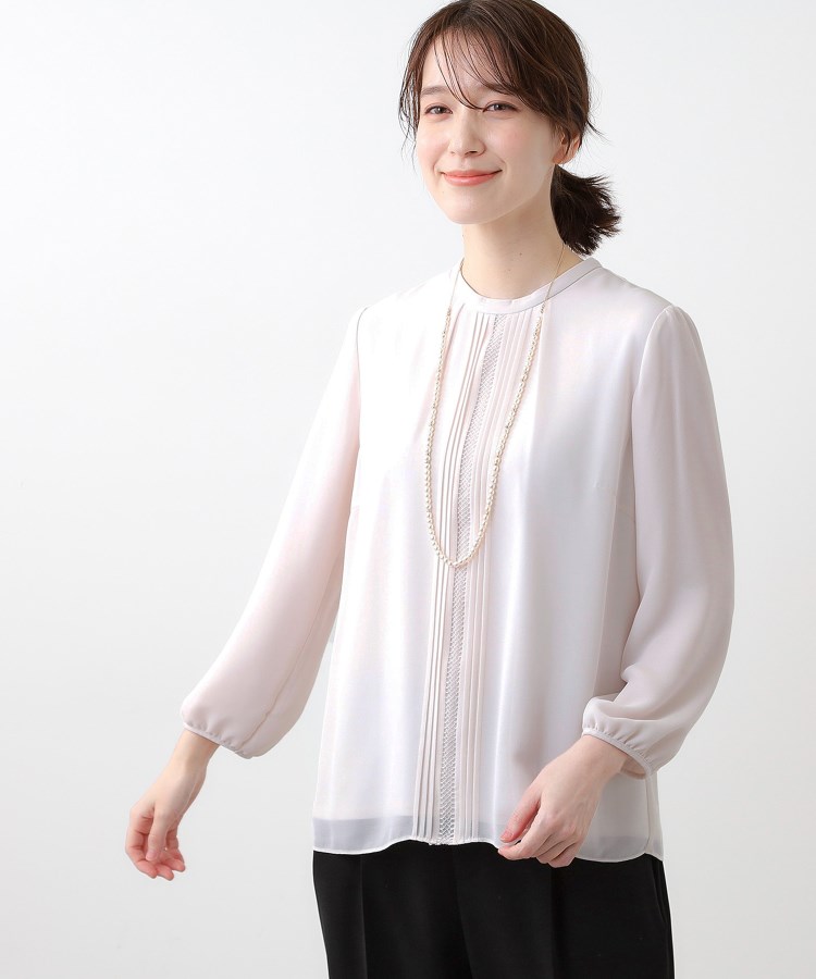 リフレクト(Reflect)の【春SALE/マシンウォッシュ可】フロントレースブラウス14