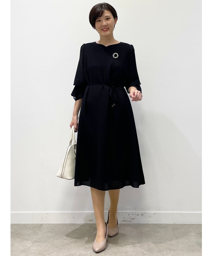 春SALE/フォーマル/洗える】スリーブデザインジョーゼット 春SALE/フォーマル/洗える】スリーブデザインジョーゼット
