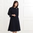 リフレクト(Reflect)の【春SALE／フォーマル/洗える】スリーブデザインジョーゼットワンピース ネイビー(094)