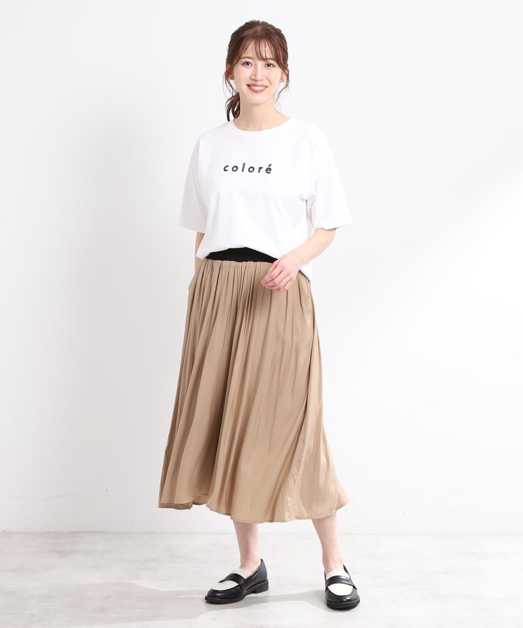 リフレクト(Reflect)の【E‐QUALITY／手洗い可／ウエスト総ゴム】シャンブレースカーチョパンツ1