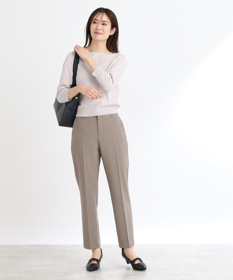 リフレクト(Reflect)の【WEB限定カラーあり／私のパンツ／手洗い可】ストレッチテーパードパンツ7