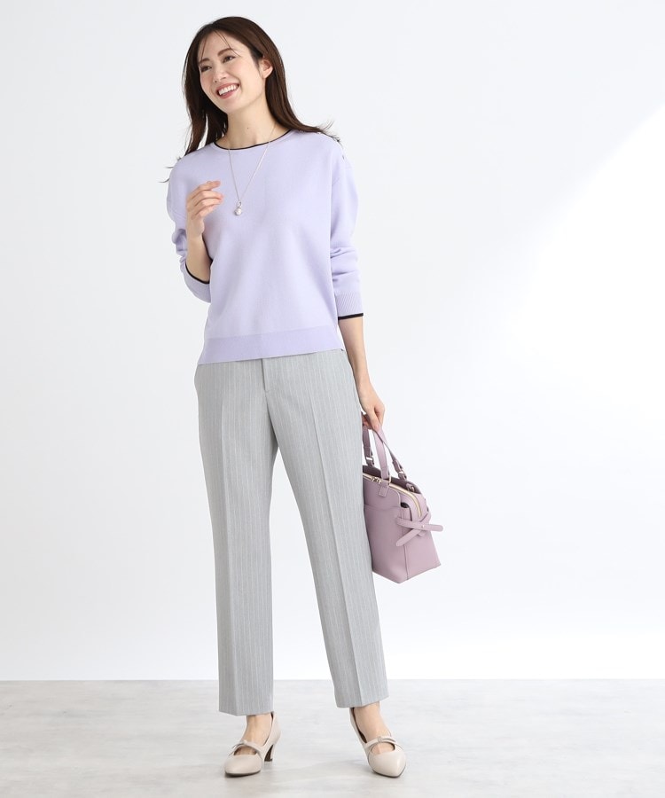リフレクト(Reflect)の【WEB限定カラーあり／私のパンツ／手洗い可】ストレッチテーパードパンツ19