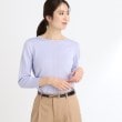 リフレクト(Reflect)の【春SALE／WEB限定カラーあり／アンサンブル可】プルオーバーニット ラベンダー(080)